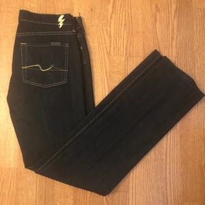 7 for all mankind straight leg jeans